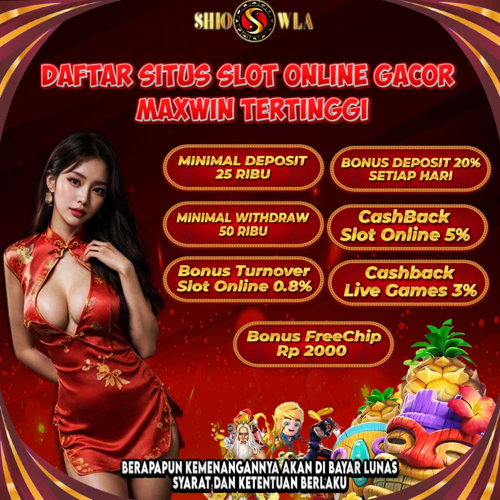 SHIOWLA Situs Judi Slot Online Gacor Terpercaya Daftar Slot88 Hari Ini